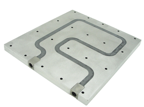 铝板埋铝管导热环氧树脂粘接案例