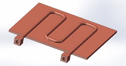 艾为赛新材料-产品中心-焊管式水冷板